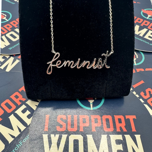 We should all be FEMINISTS necklace